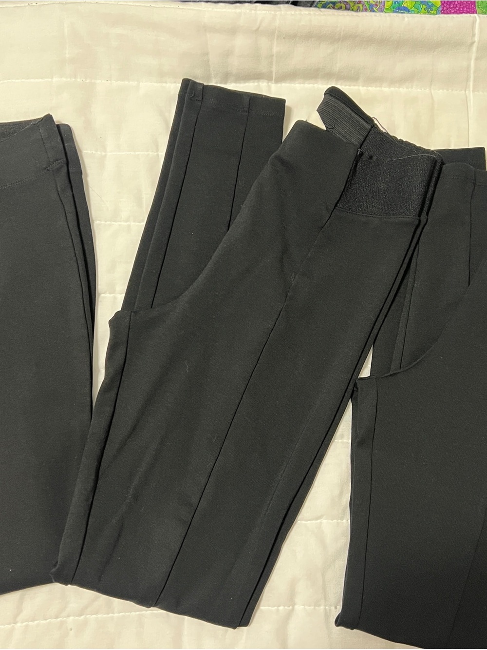 3 Black Skinny Leggings